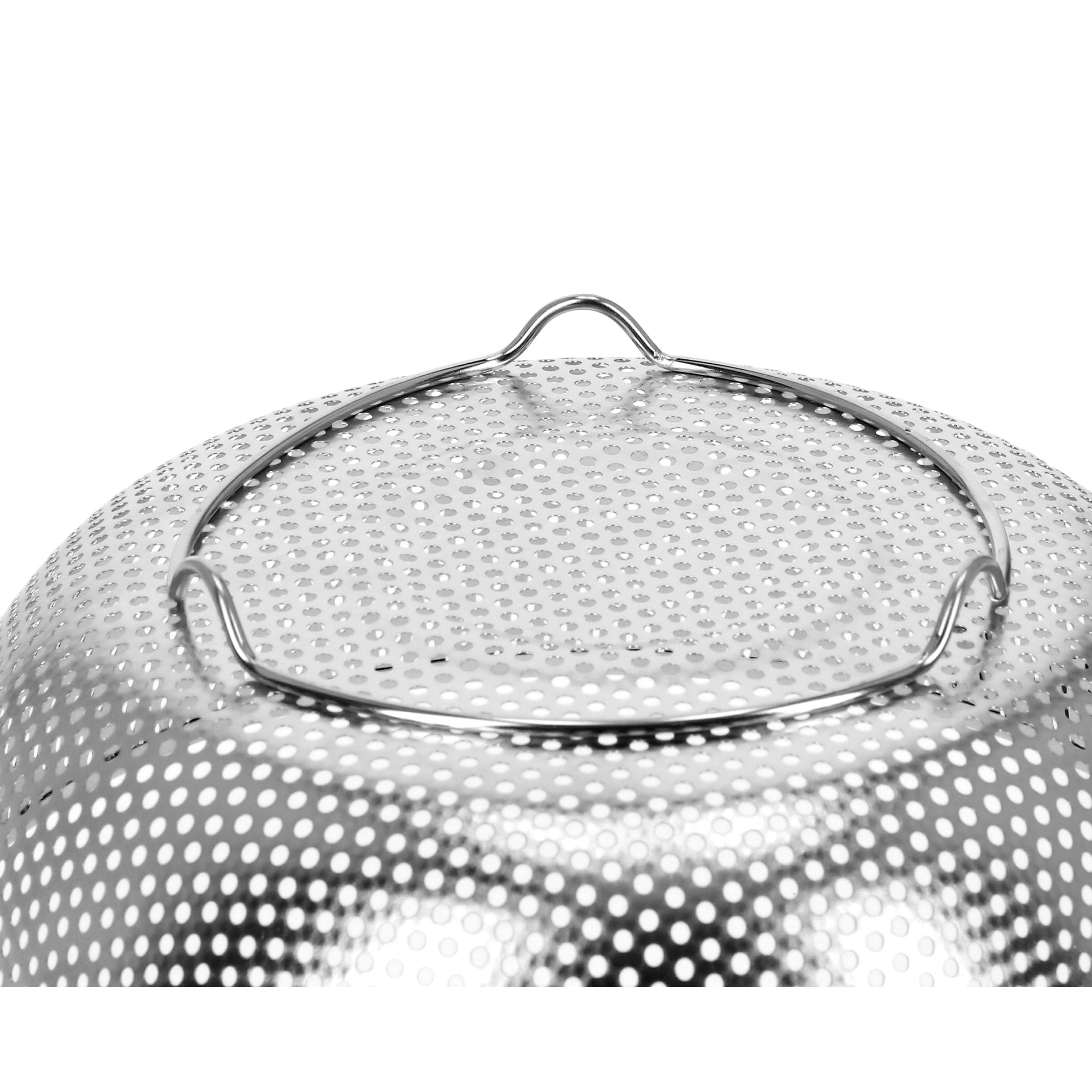 Stainless Steel Fruit Basket With Bakelite Handles Multi Color 35.8X28.5X9.5Cm