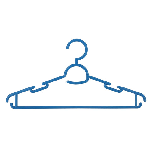 Royalford RF5428N Plastic Clothes Hanger - Yellow, 5 Pieces, One Size