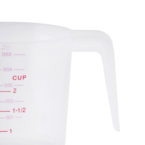 Liquid Measuring Cup Clear/Red 500ml