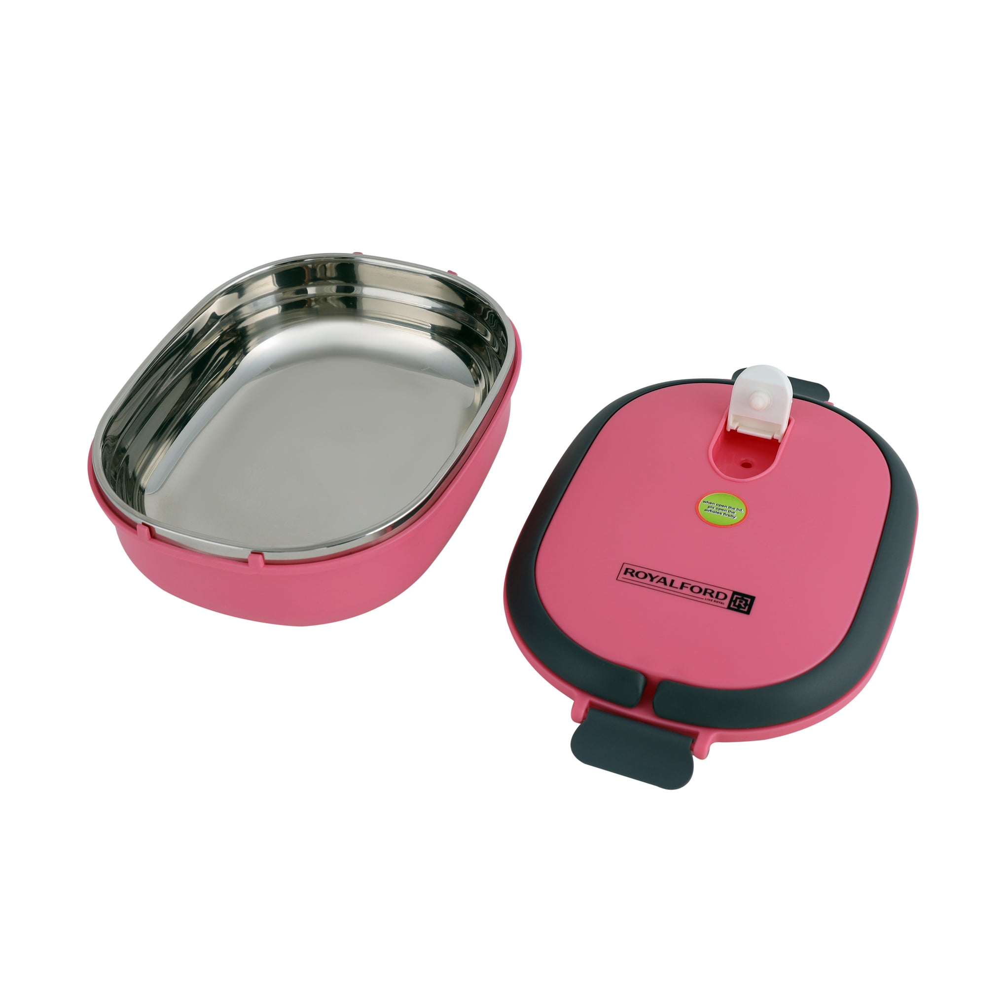 Premium Quality Stainless Steel Inner Lunch Box Blue 0.9Liters