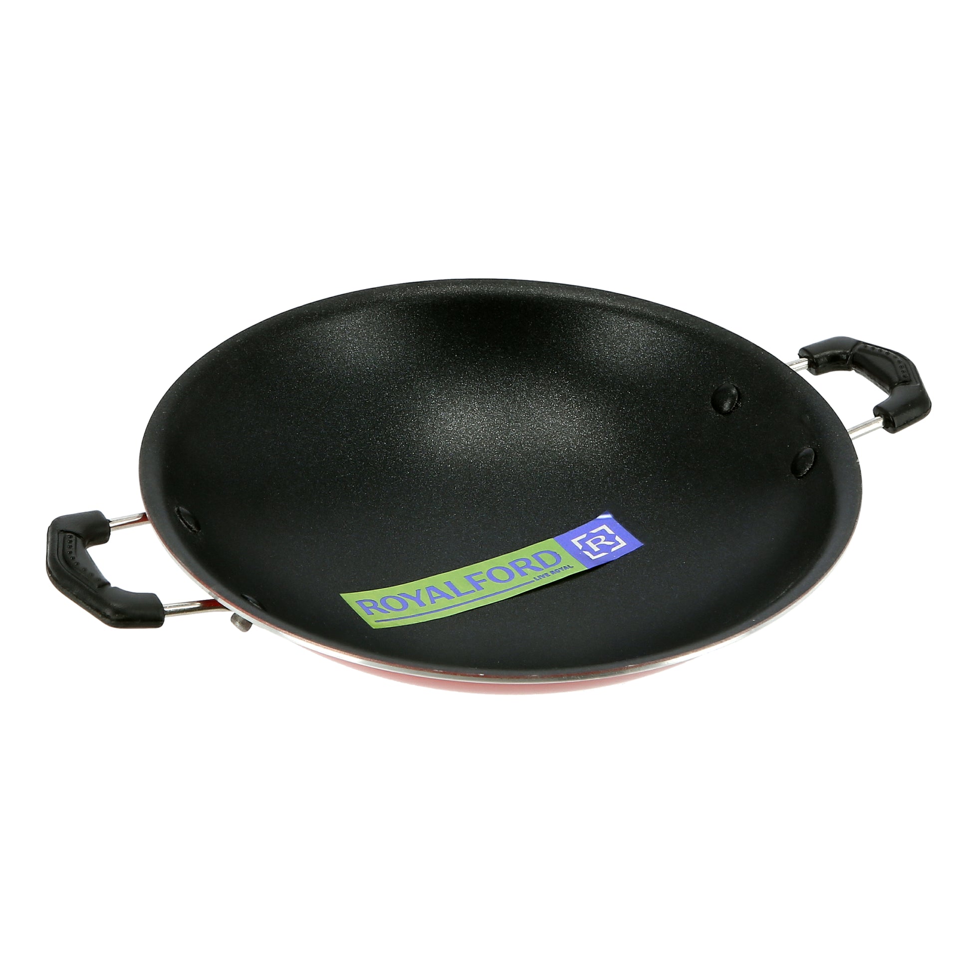 Royalford 23Cm Appachatty With Ss Lid Non Stick Cookware Multicolor Multicolor 23cm