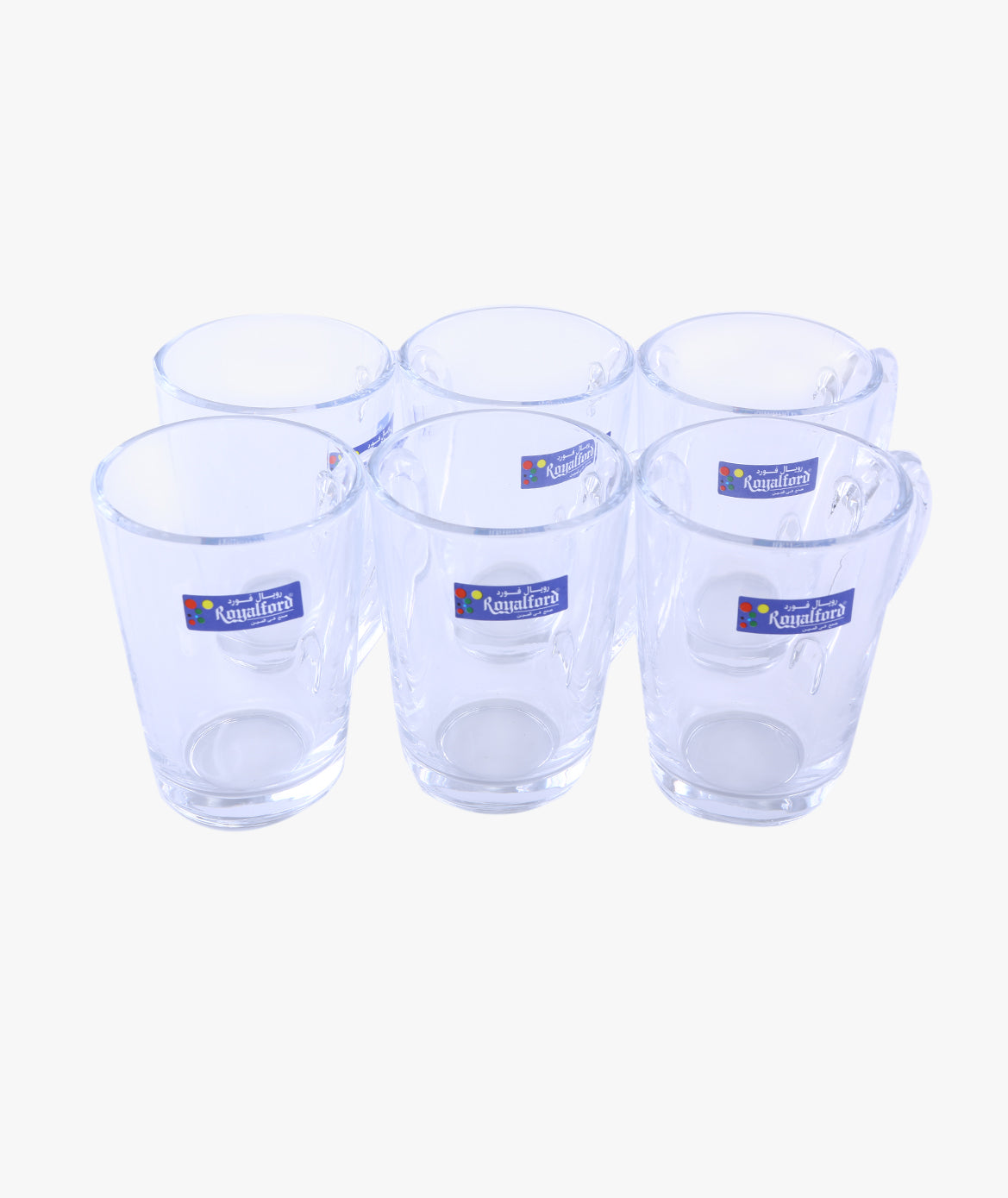 150ML 6 Piece Glass tumbler Clear 1.315kg