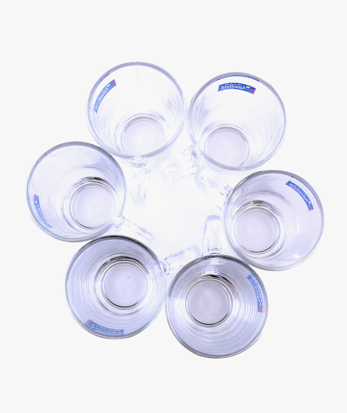 150ML 6 Piece Glass tumbler Clear 1.315kg