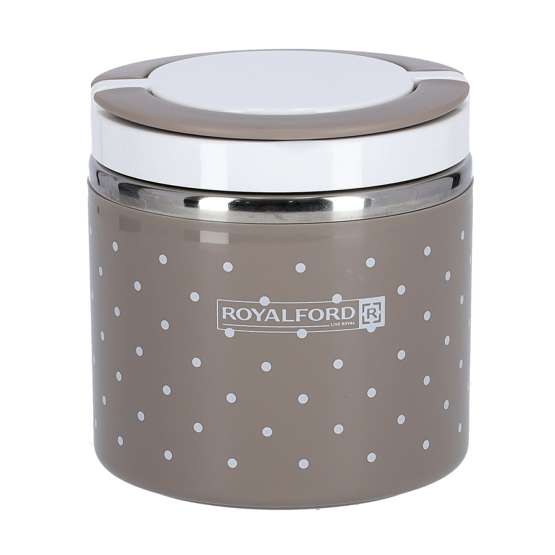 Single Layer Lunch Box With Double Handle Green 630ml