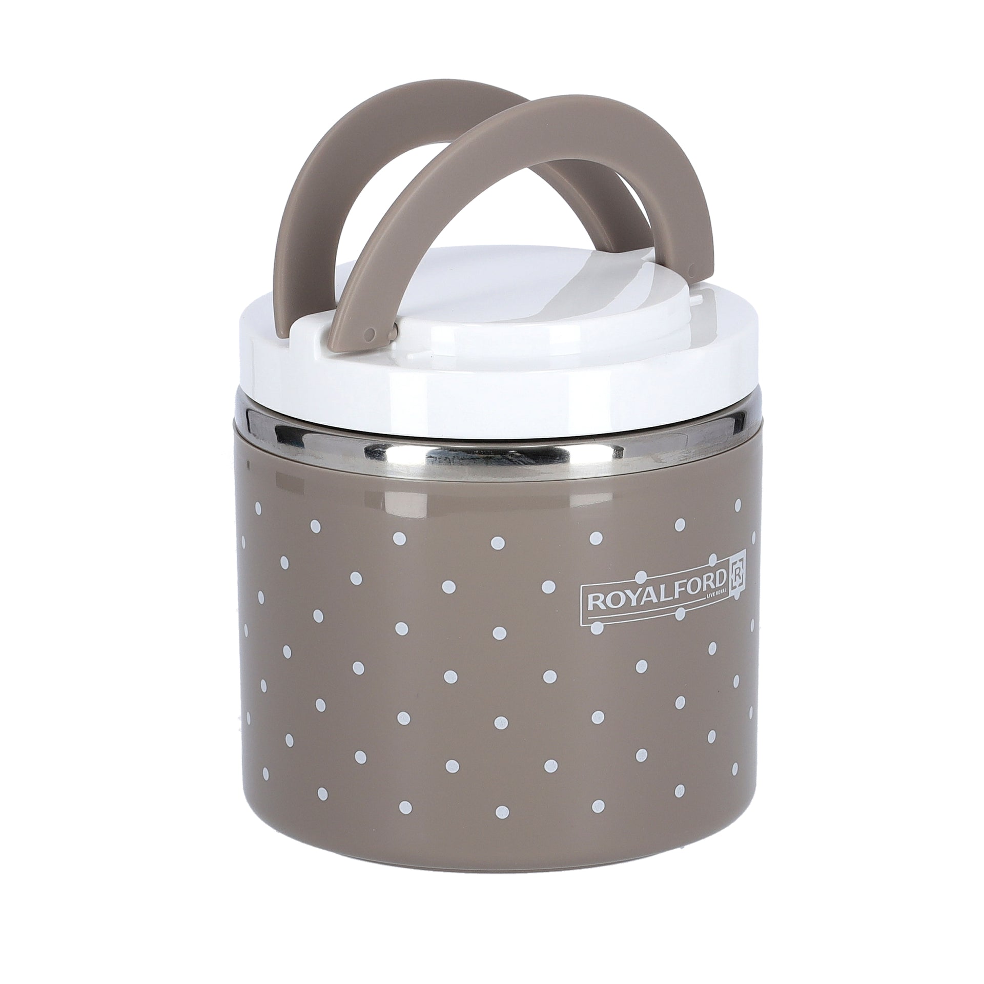 Single Layer Lunch Box With Double Handle Green 630ml