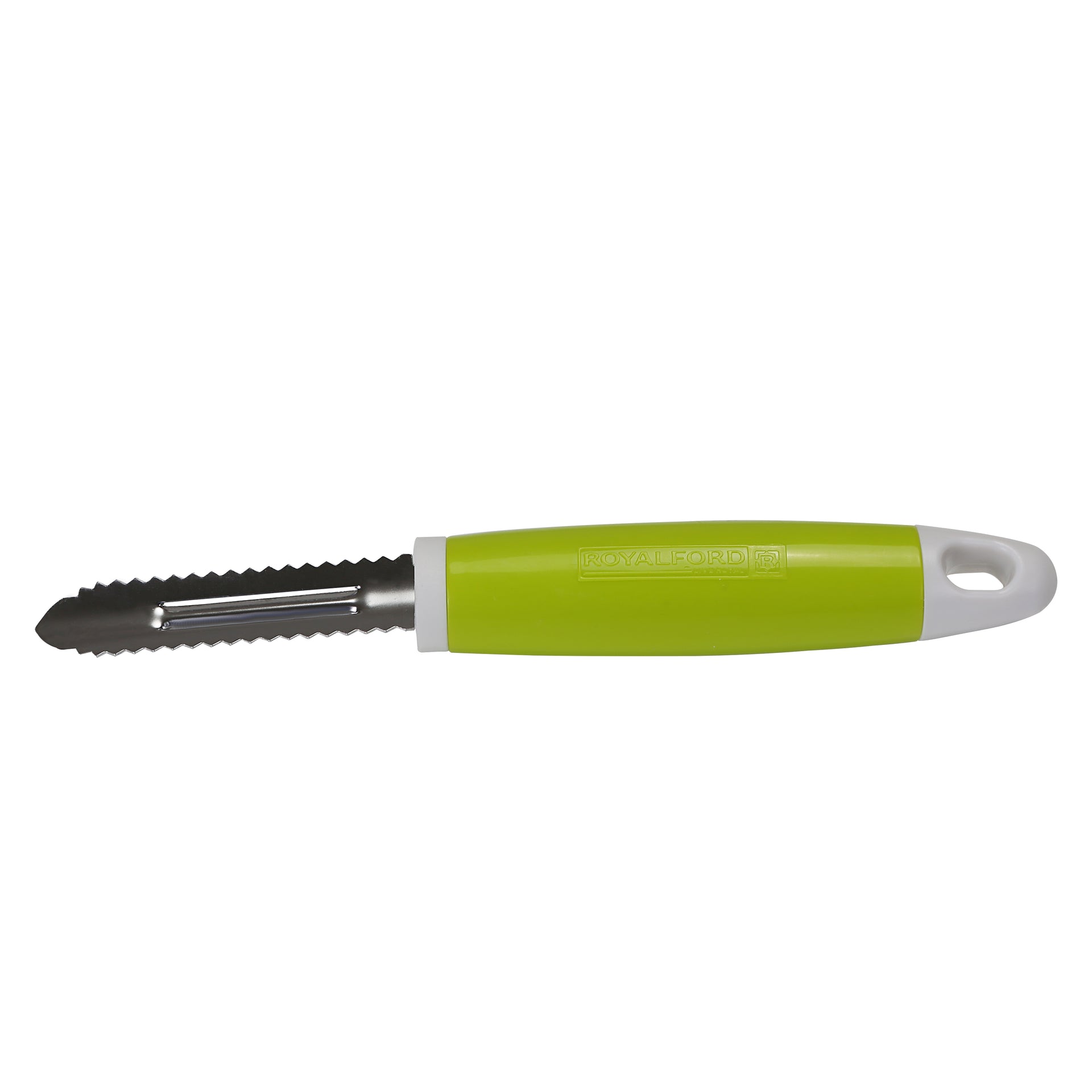 Fish Peeler Green/Silver 21.3x1.8cm