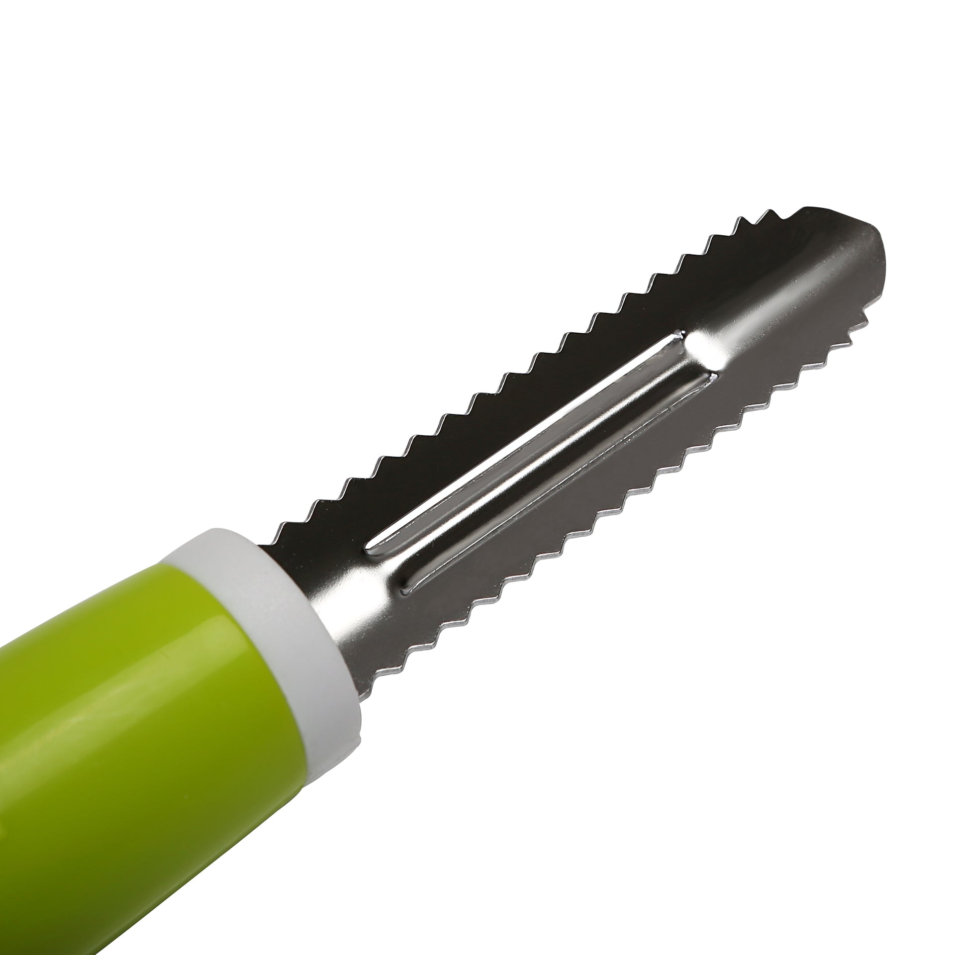 Fish Peeler Green/Silver 21.3x1.8cm