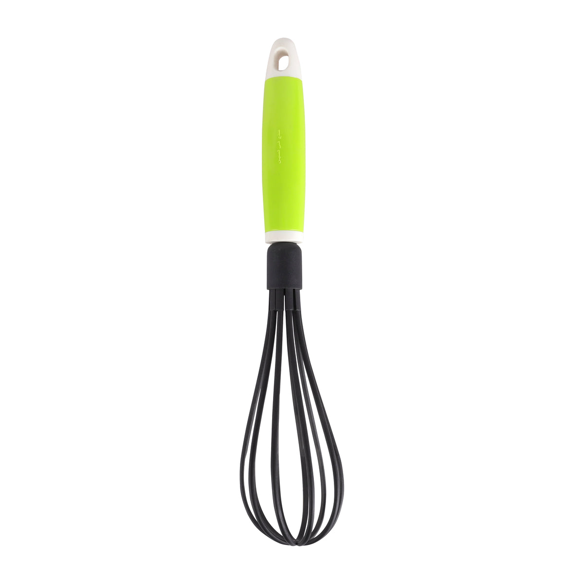 Nylon Whisk With Abs Handle 31.5X6Cm Multicolor Black/Green/White