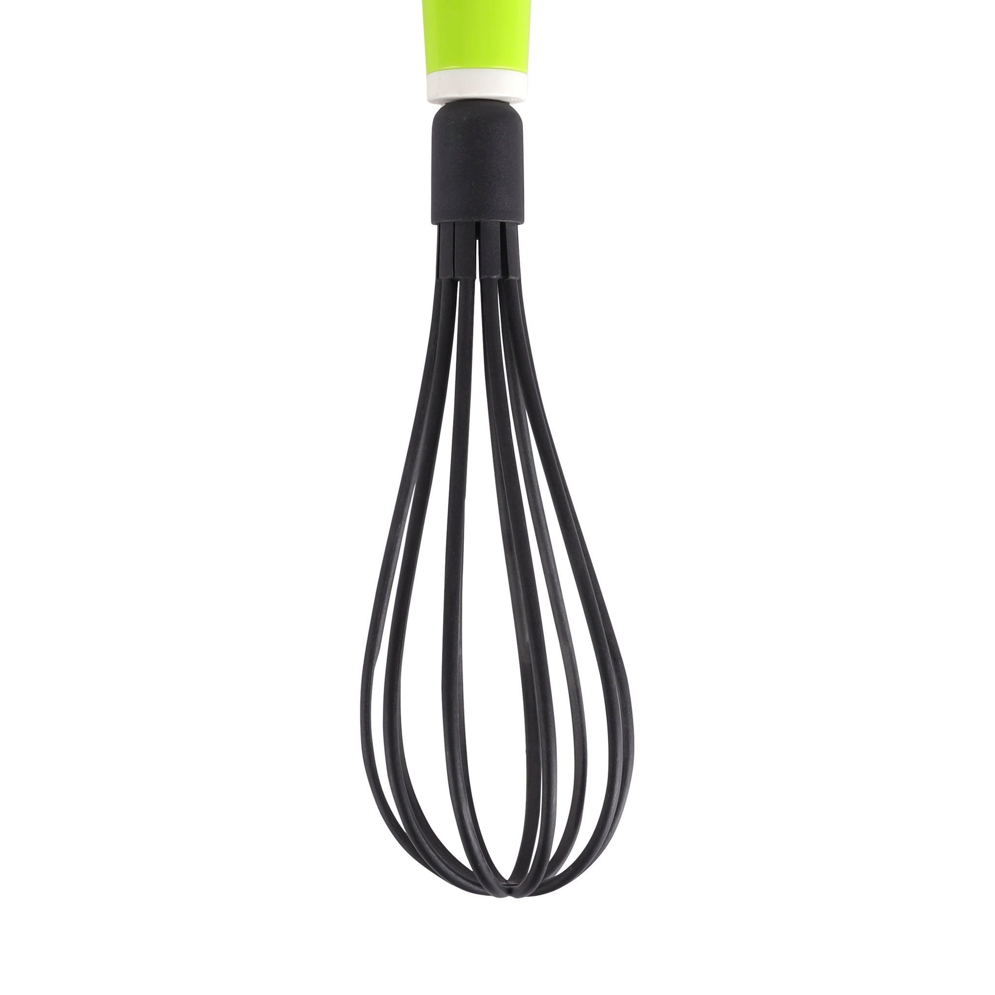 Nylon Whisk With Abs Handle 31.5X6Cm Multicolor Black/Green/White
