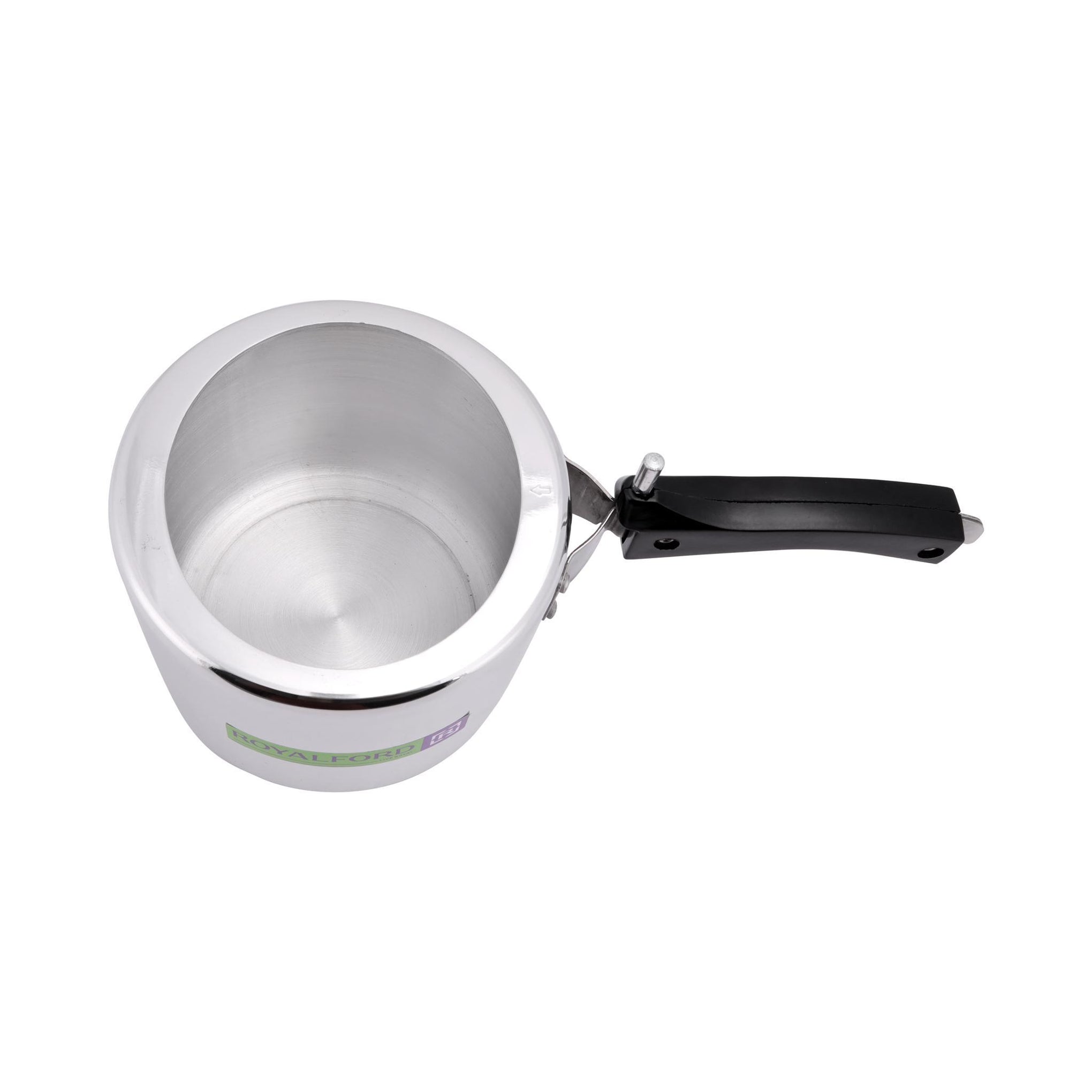 Aluminium Pressure Cooker – 3L with Inner Lid, Free Extra Gasket & Safety Valve, Durable Silver Cookware for Fast & Safe Cooking – Suitable for Gas & Induction Hob Use Silver 3.0Liters