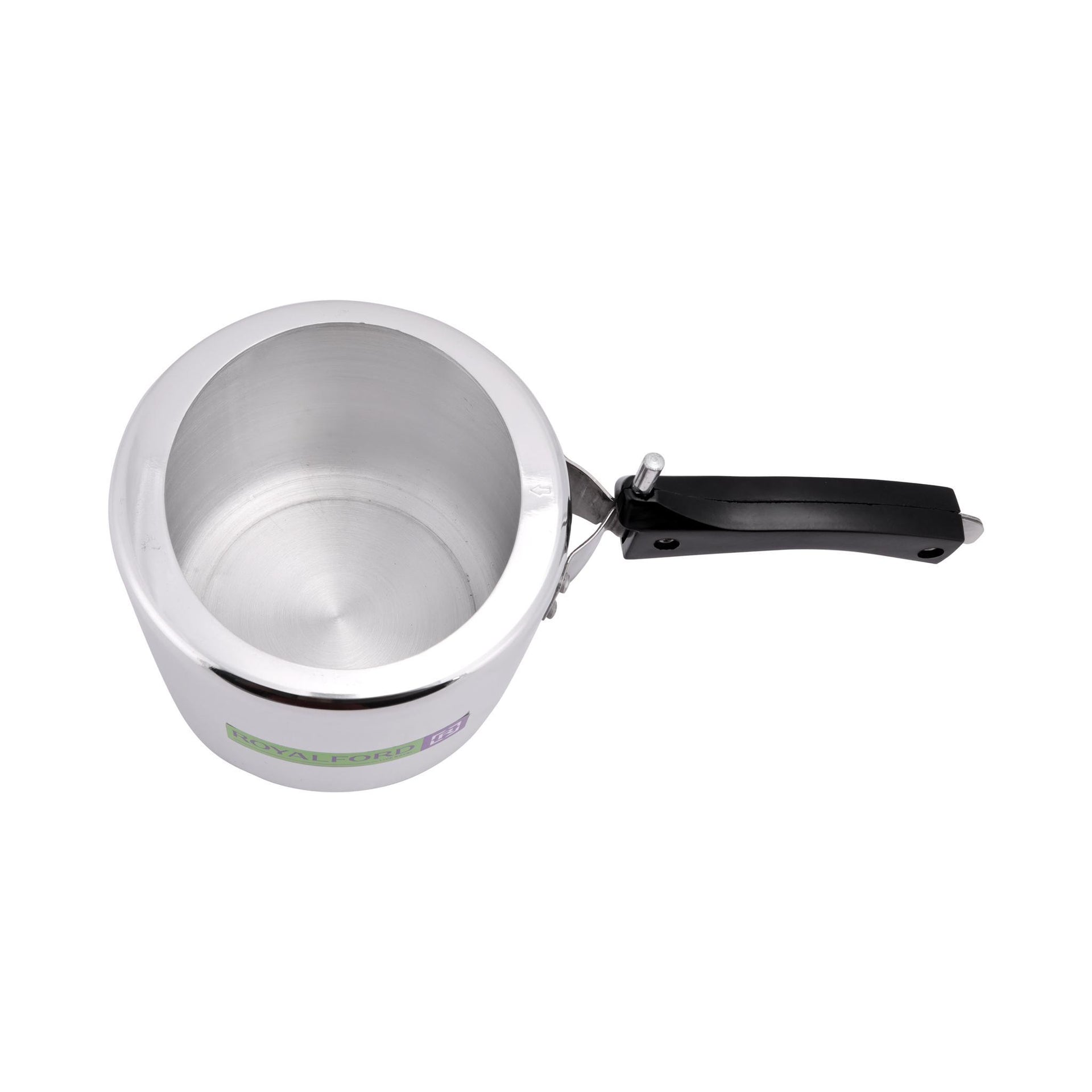 Aluminium Pressure Cooker – 3L with Inner Lid, Free Extra Gasket & Safety Valve, Durable Silver Cookware for Fast & Safe Cooking – Suitable for Gas & Induction Hob Use Silver 3.0Liters