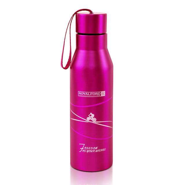 720 Ml/24Oz Double Wall Stainless Steel Vacuum Bottle, Ss 304 Inner Pot, Hot, Cold, Multi Color, Assorted Color, 7.8 X 26.8 Cm