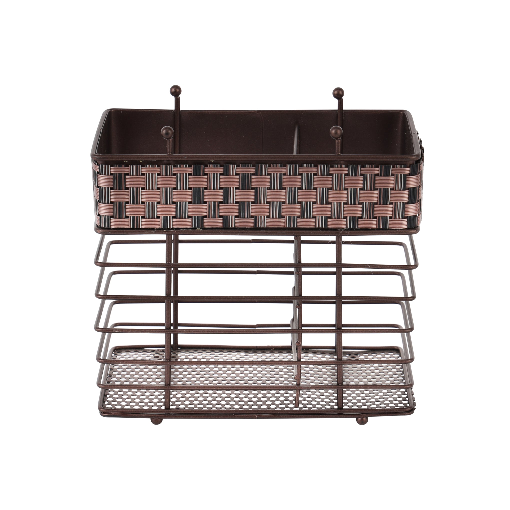 Royalford Metal Knives Holder - Bronze Bronze