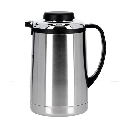 1L Stainless Steel Vacuum Flask | Double-Wall Insulated Thermos Bottle | Leakproof Hot & Cold Flask for Tea, Coffee & Beverages