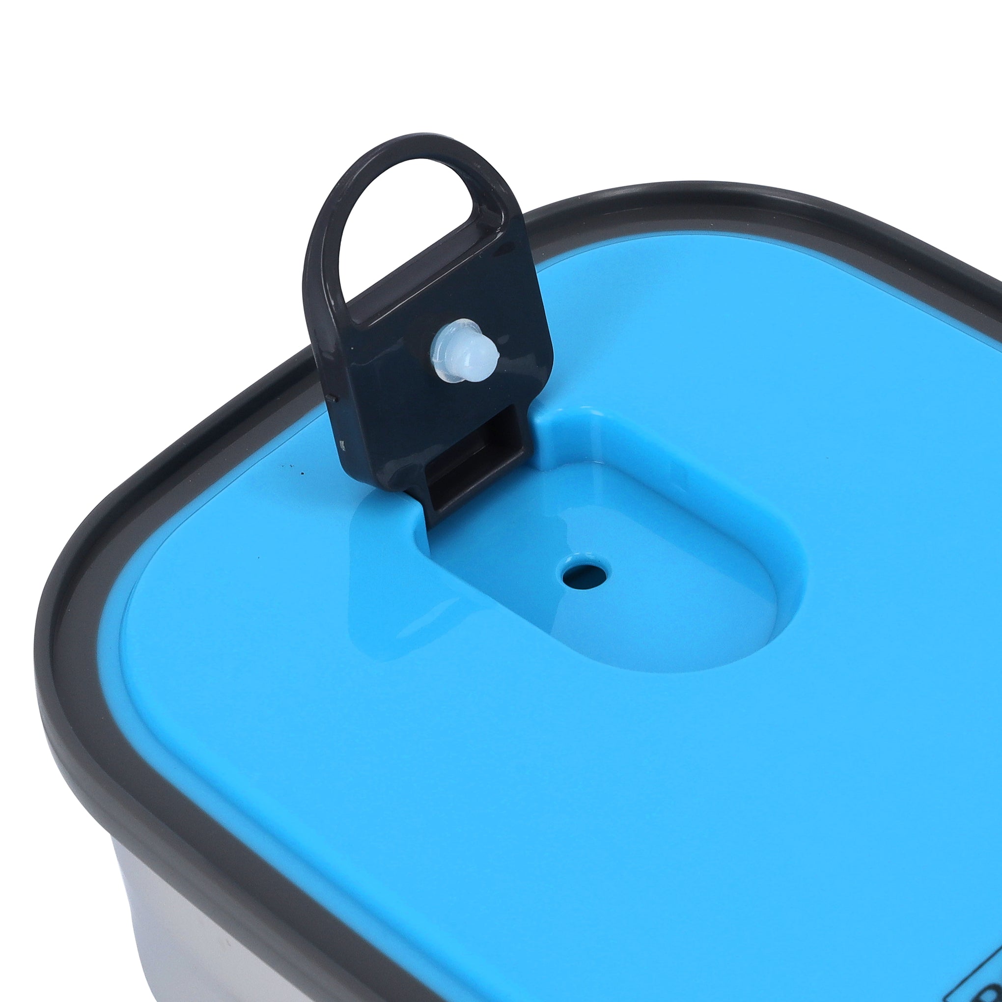 Stainless Steel Rectangle Food Container Blue/Silver