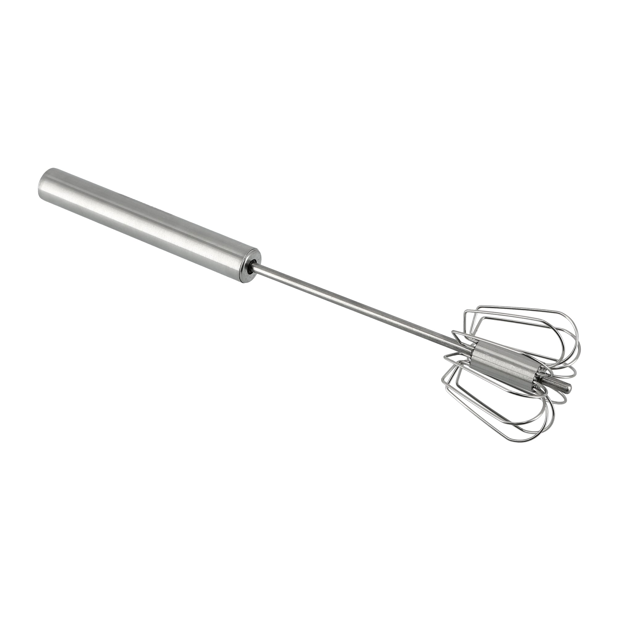 Auto Functional Stainless Steel Whisk Silver