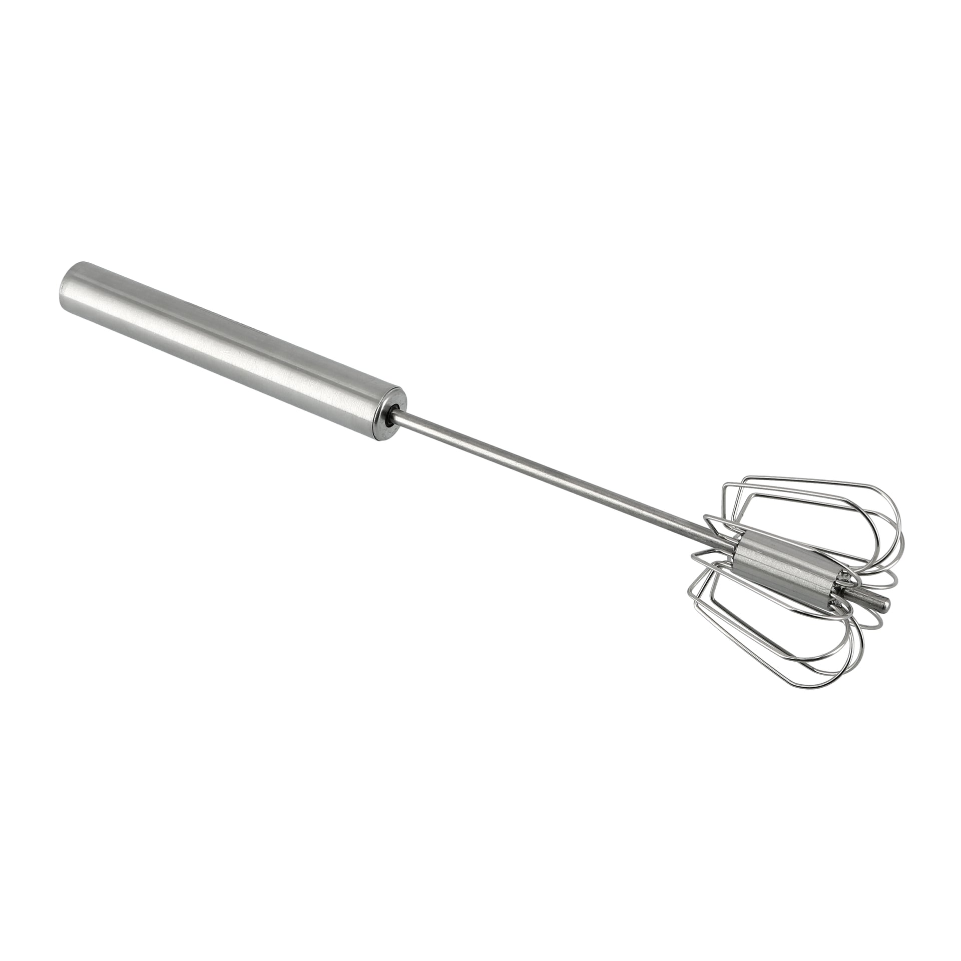 Auto Functional Stainless Steel Whisk Silver