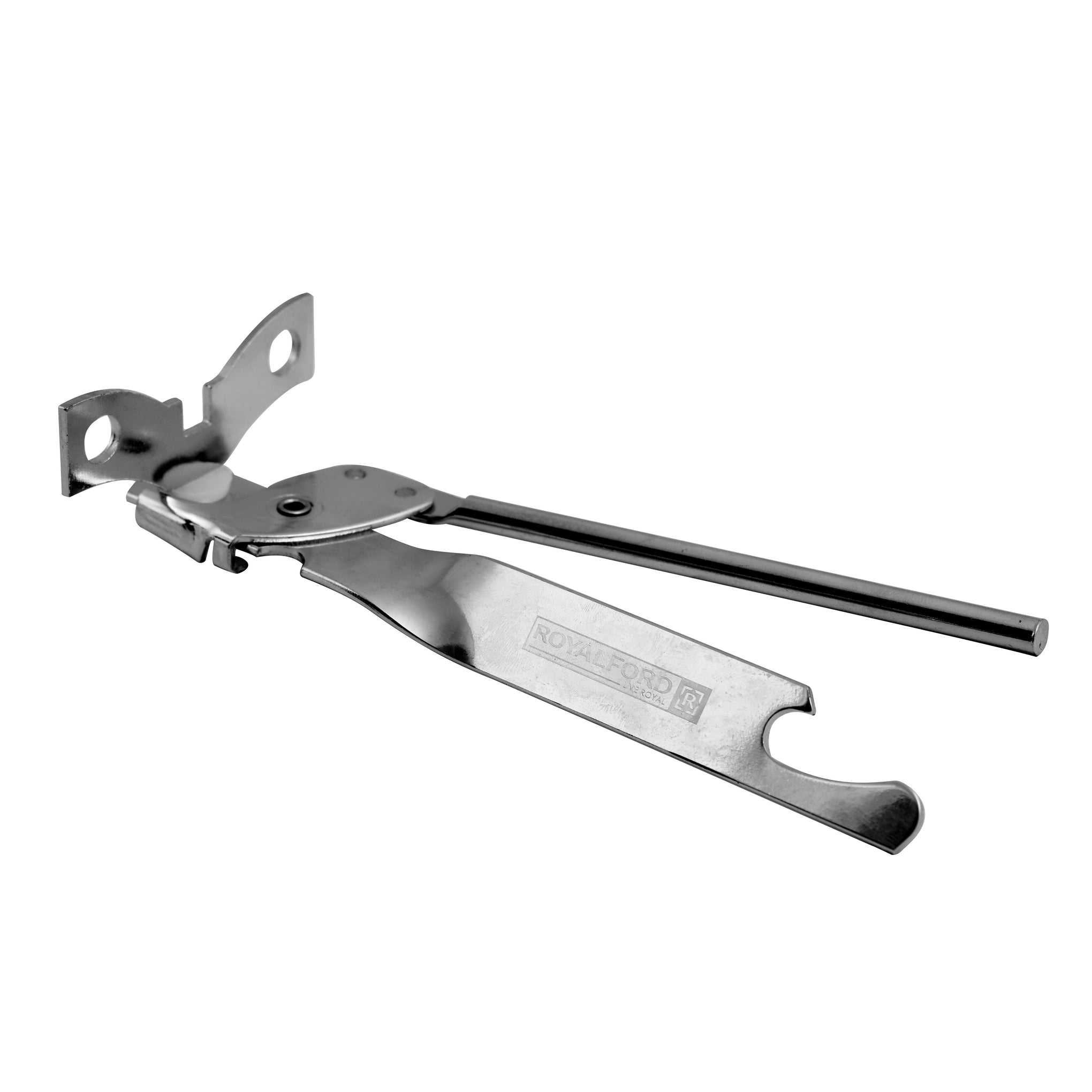 Can Opener Chrome Plated Carbon Steel 15.6X6 Cm Silver