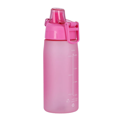 RF7580PN 550ml Reusable Water Bottle – BPA-Free Sports Bottle with Wide Mouth, Button Lock Lid & Carry Handle | Leak-Proof | Pink