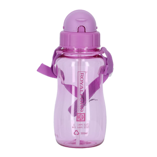 500Ml Water Bottle Purple Purple 500ml