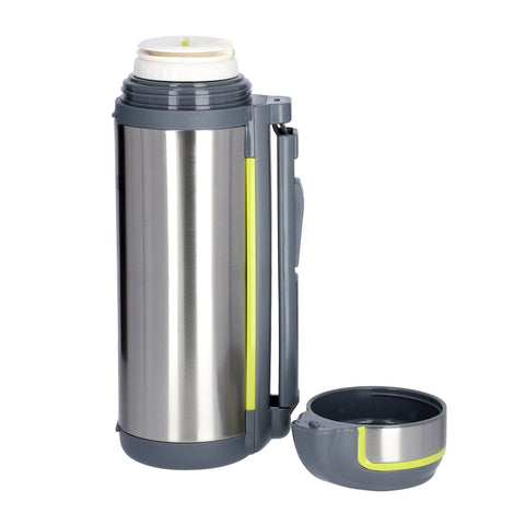 Flask Silver/Black 1.2Liters