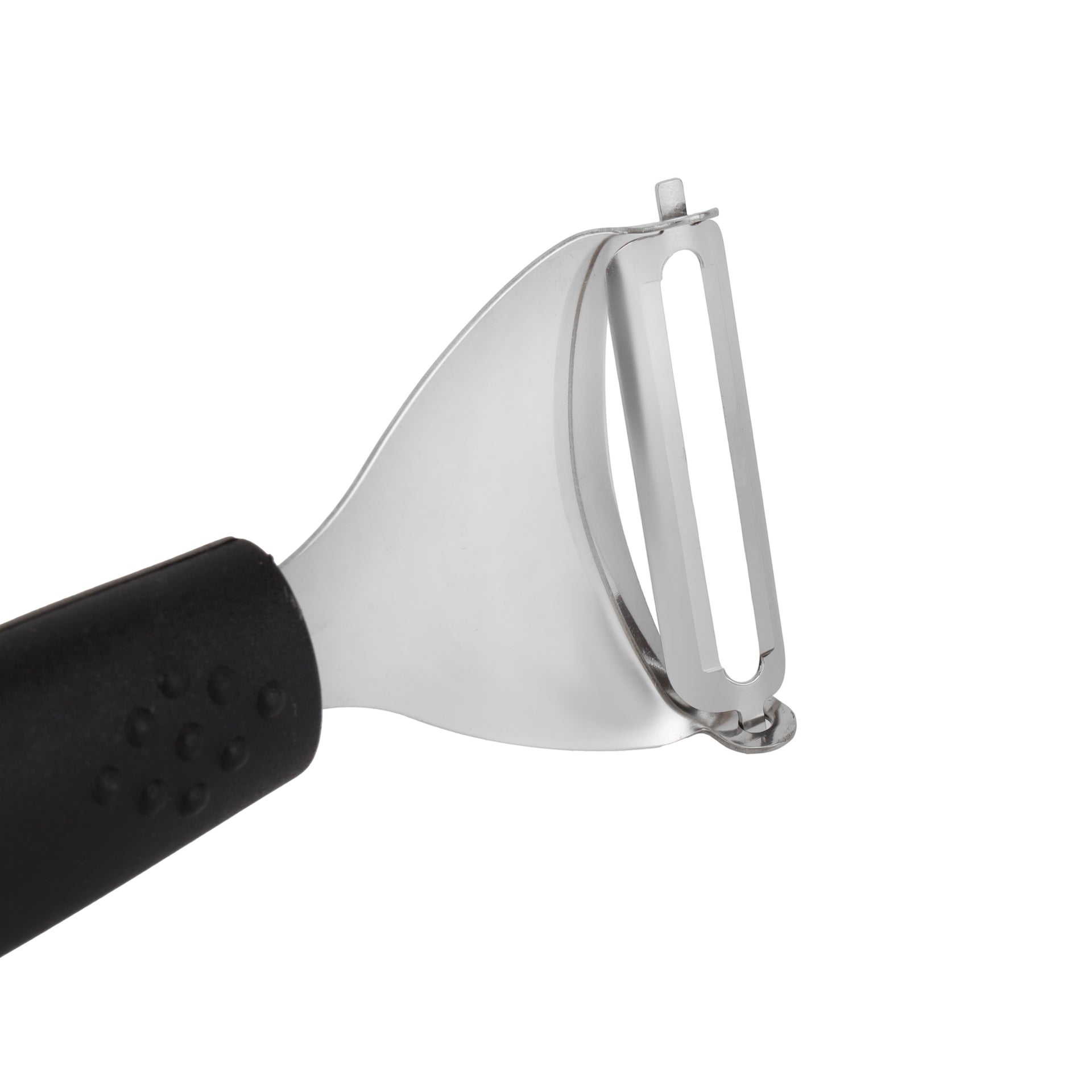2-Piece Utlity Knife Set Silver Black 26cm