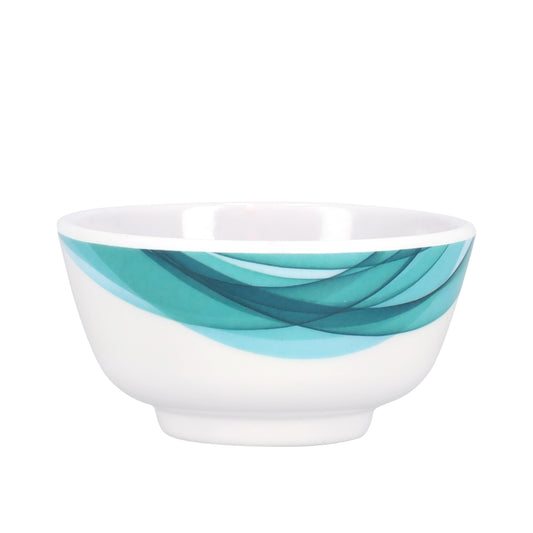 4.5" Super Rays Round Bowl Multicolor Blue