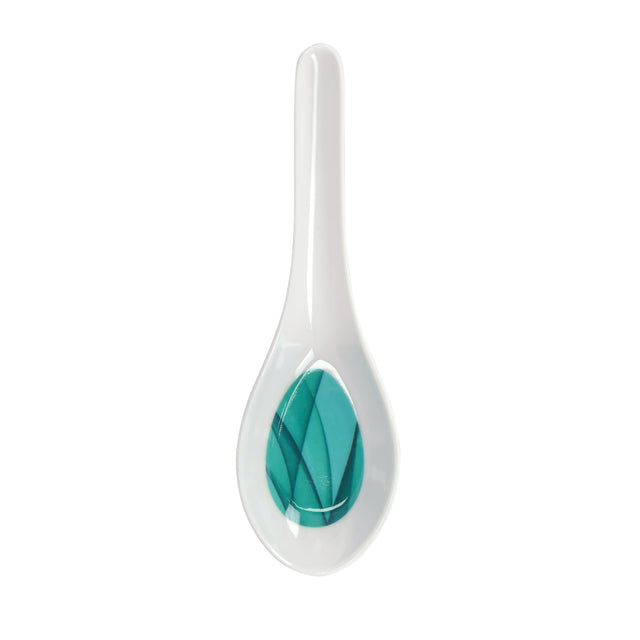 RF8075 5.5" Professional Melamine Spoon | Cooking & Serving Spoon with Grip Handle | Heat Resistant Kitchen Utensil for Stirring, Serving & Baking | Non-Scratch Spoon for Non-Stick Cookware