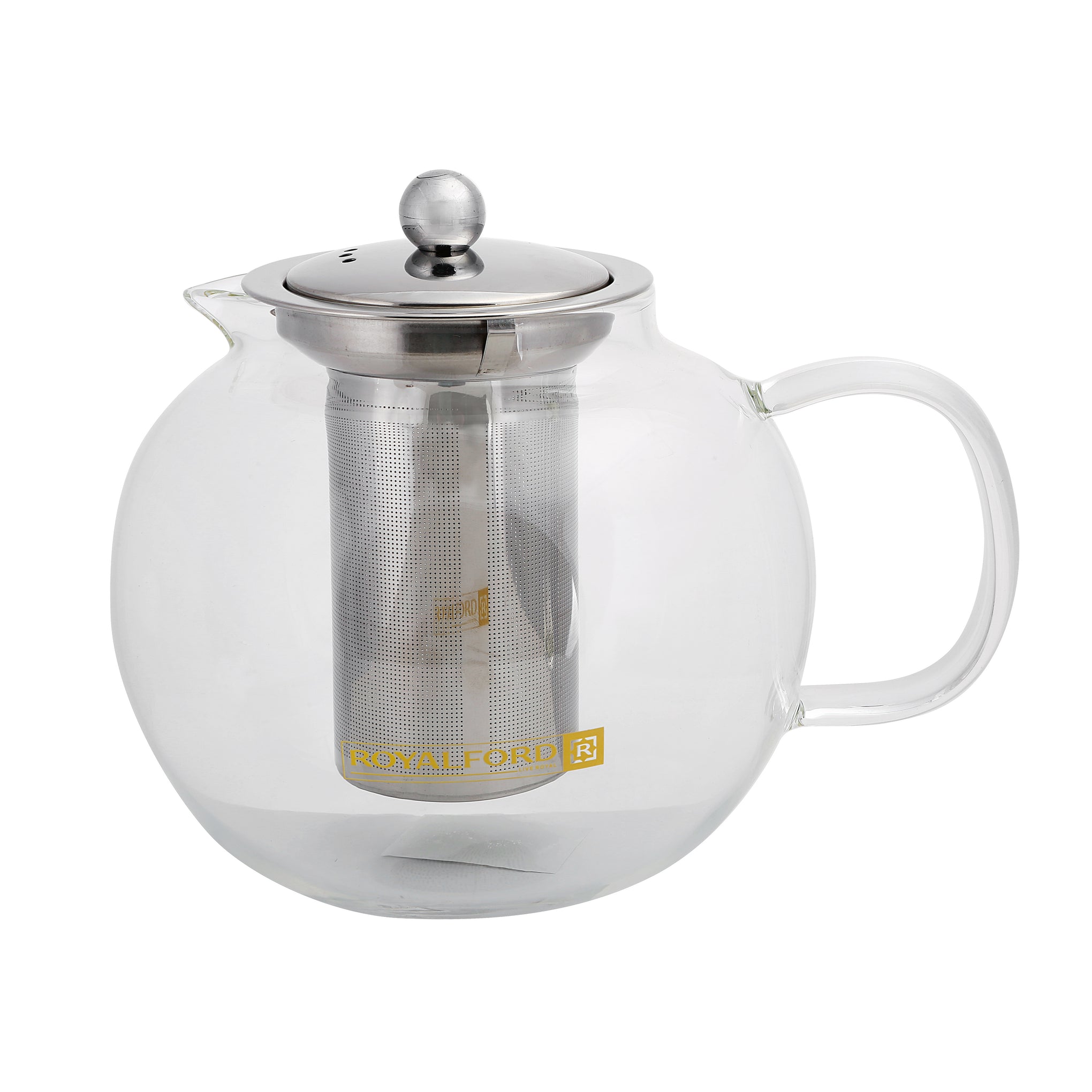 Glass Tea Pot Clear 1300ml