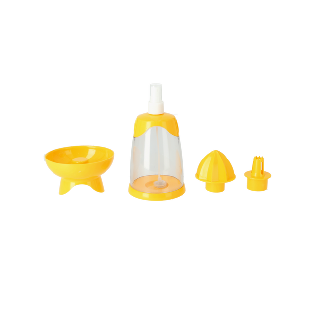2-In-1 Lemon Squeezer With Lime Spritzer Spray Yellow/Clear 58.5x44x74.5cm