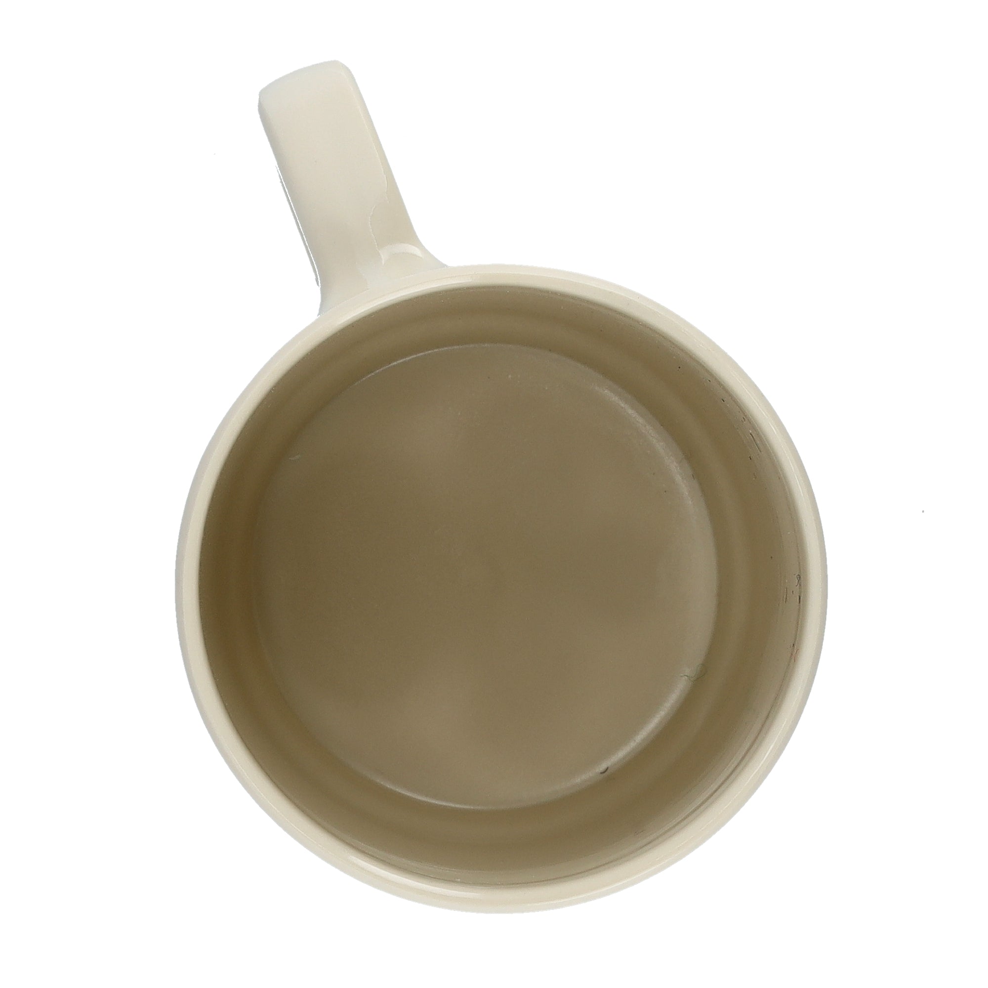 Super Rays Handle Cup White/Yellow