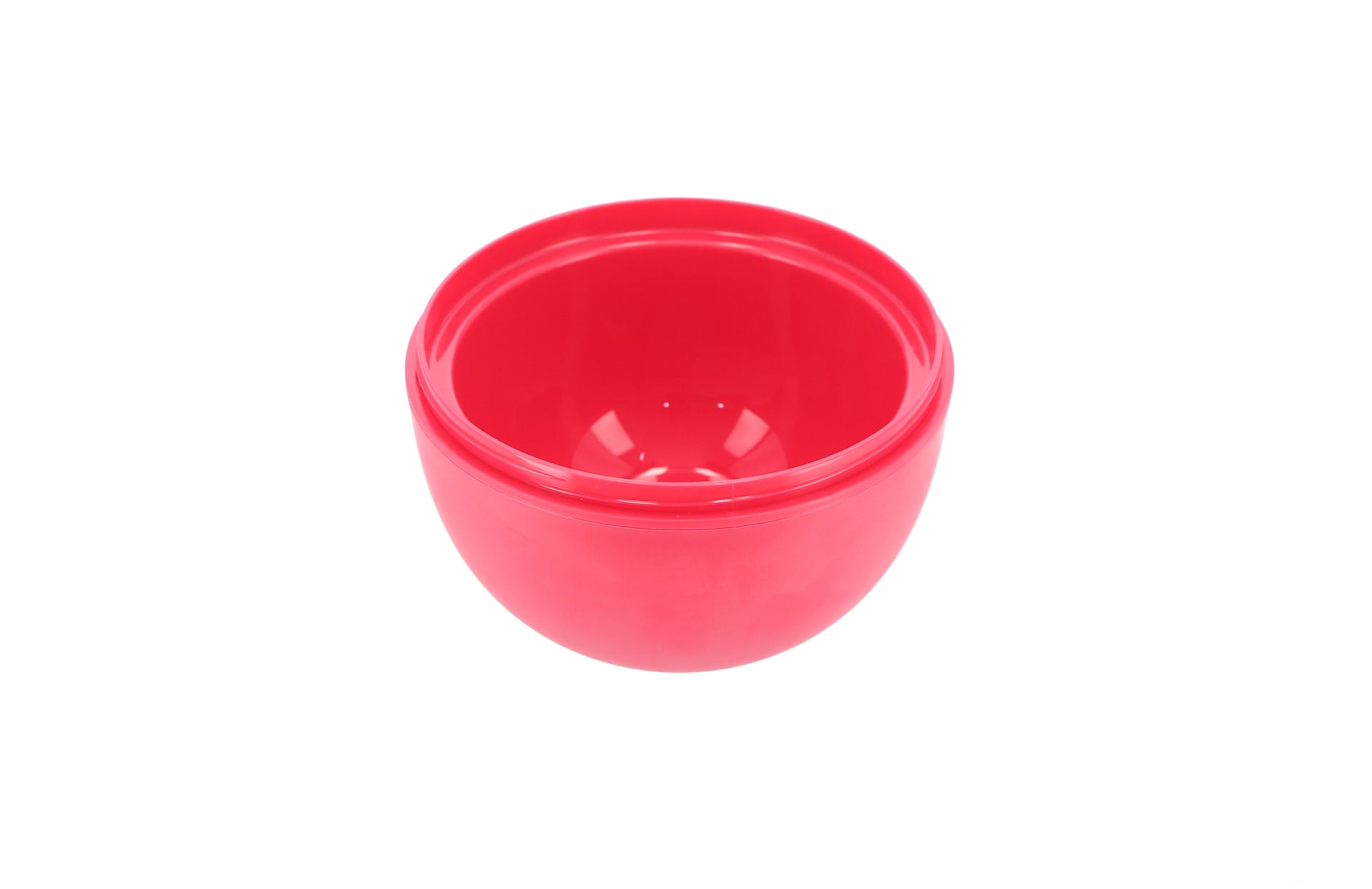 2 Layer Fashionable Round Lunch Box Red/Grey/Pink 14.8x12.1cm