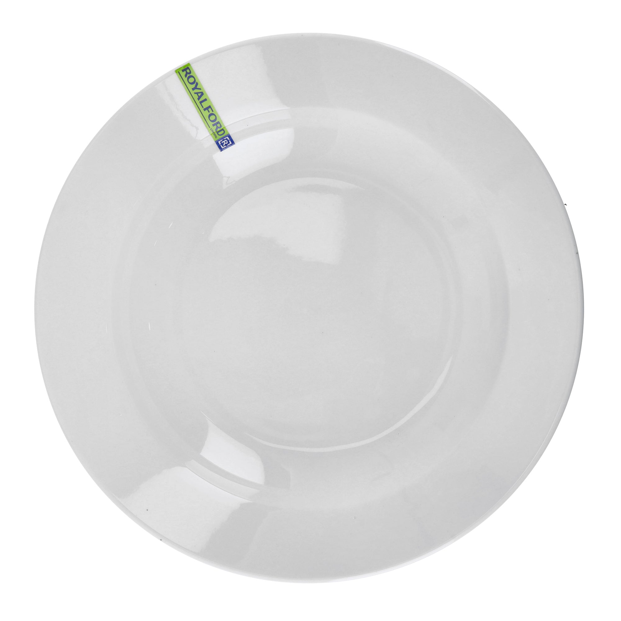 Round Deep Plate White 10inch