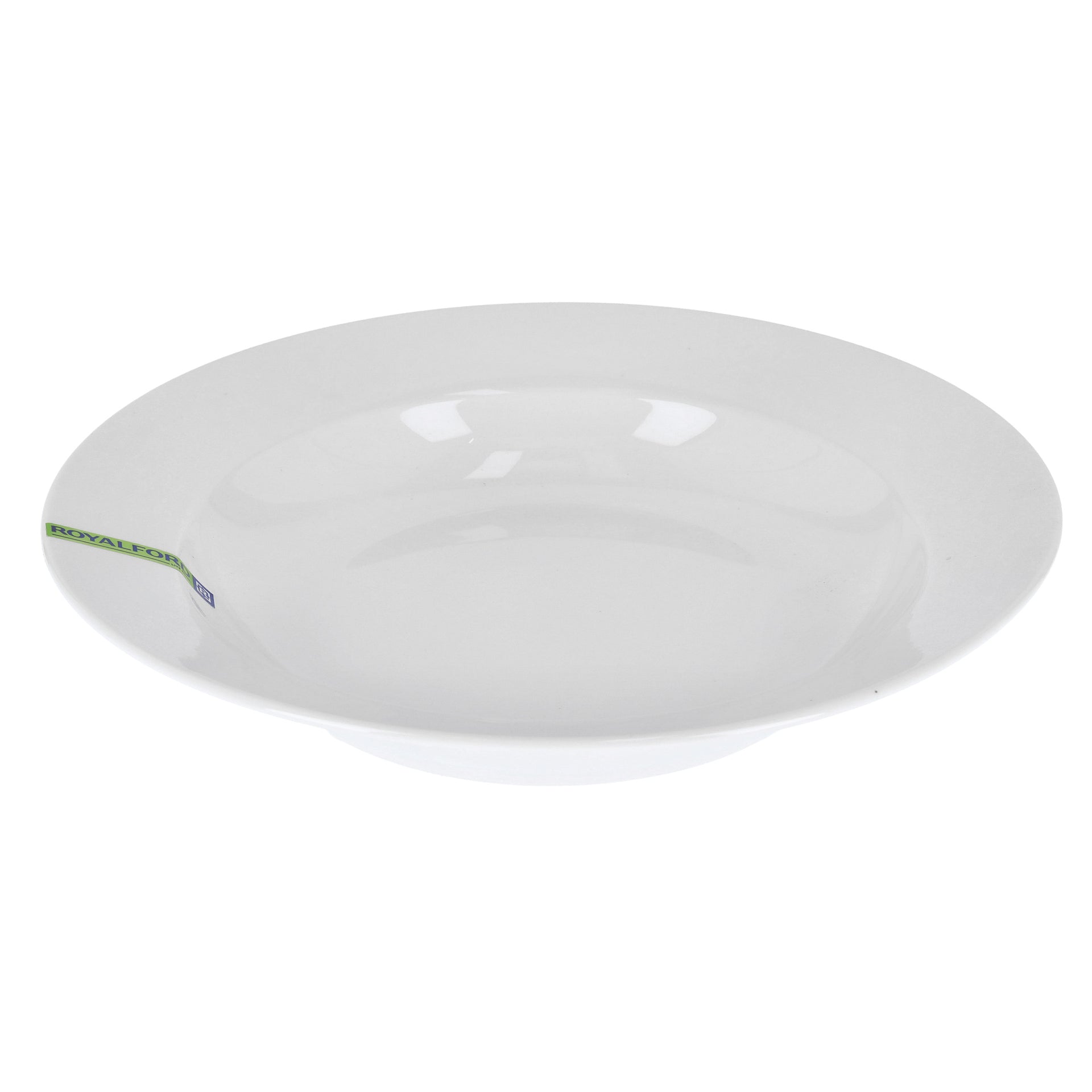 Round Deep Plate White 10inch