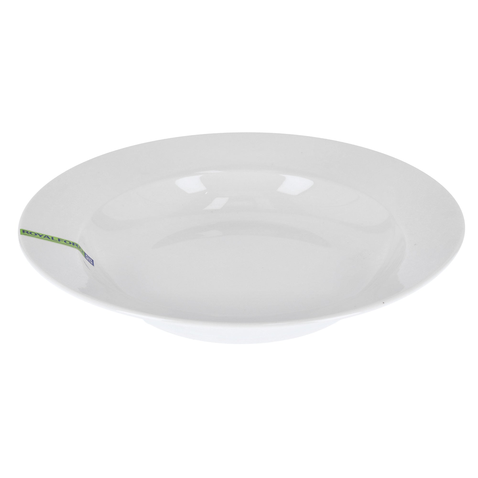 Round Deep Plate White 10inch