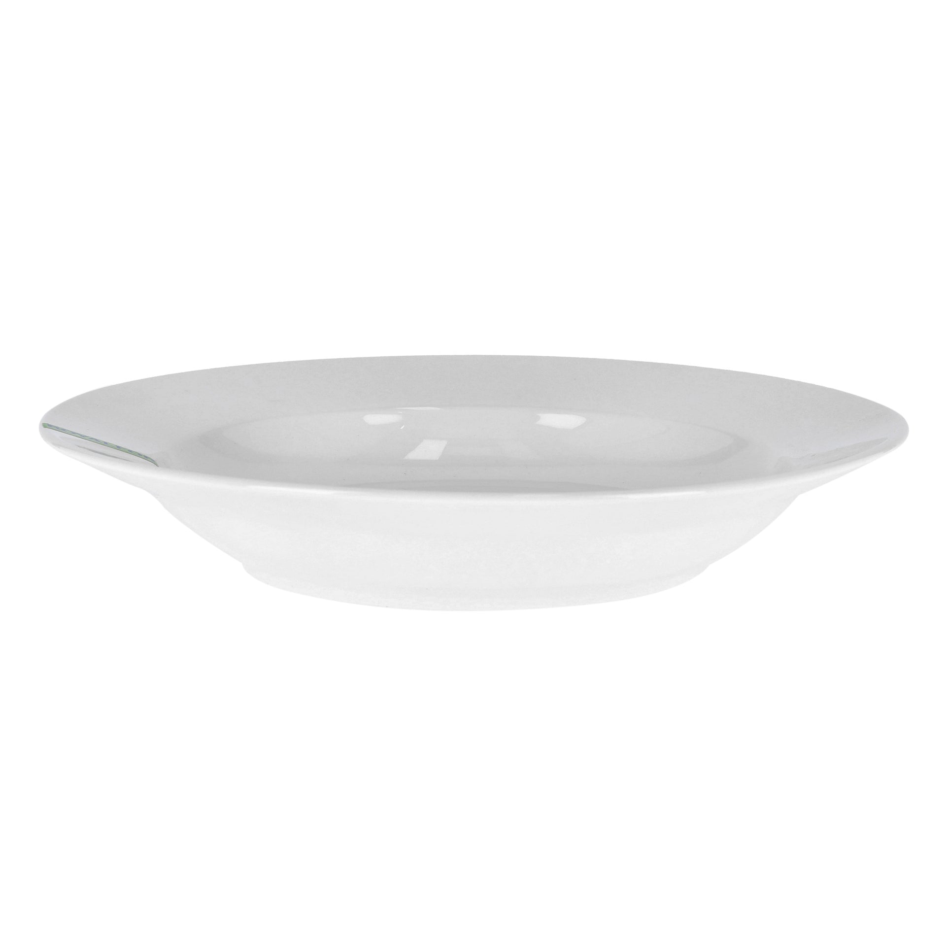 Round Deep Plate White 10inch