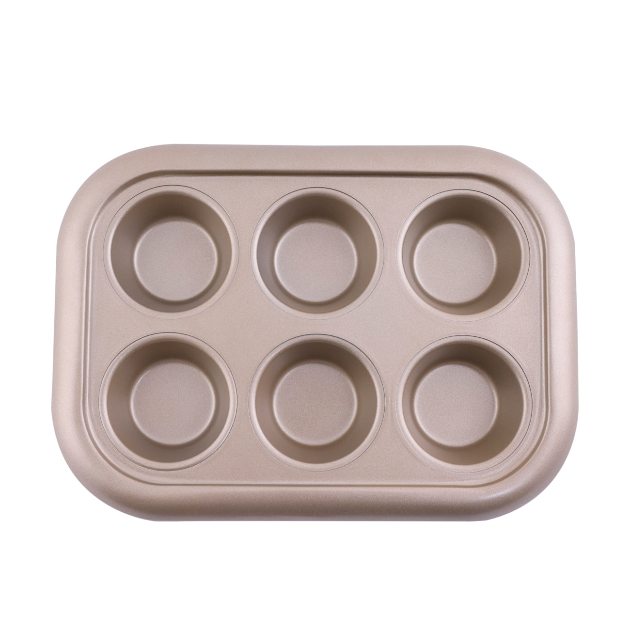 6-Cup Muffin Pan Rose Gold