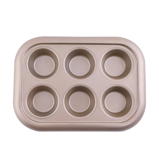 6-Cup Muffin Pan Rose Gold