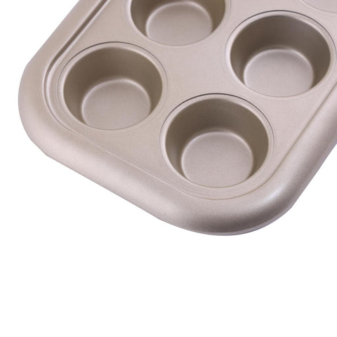 6-Cup Muffin Pan Rose Gold