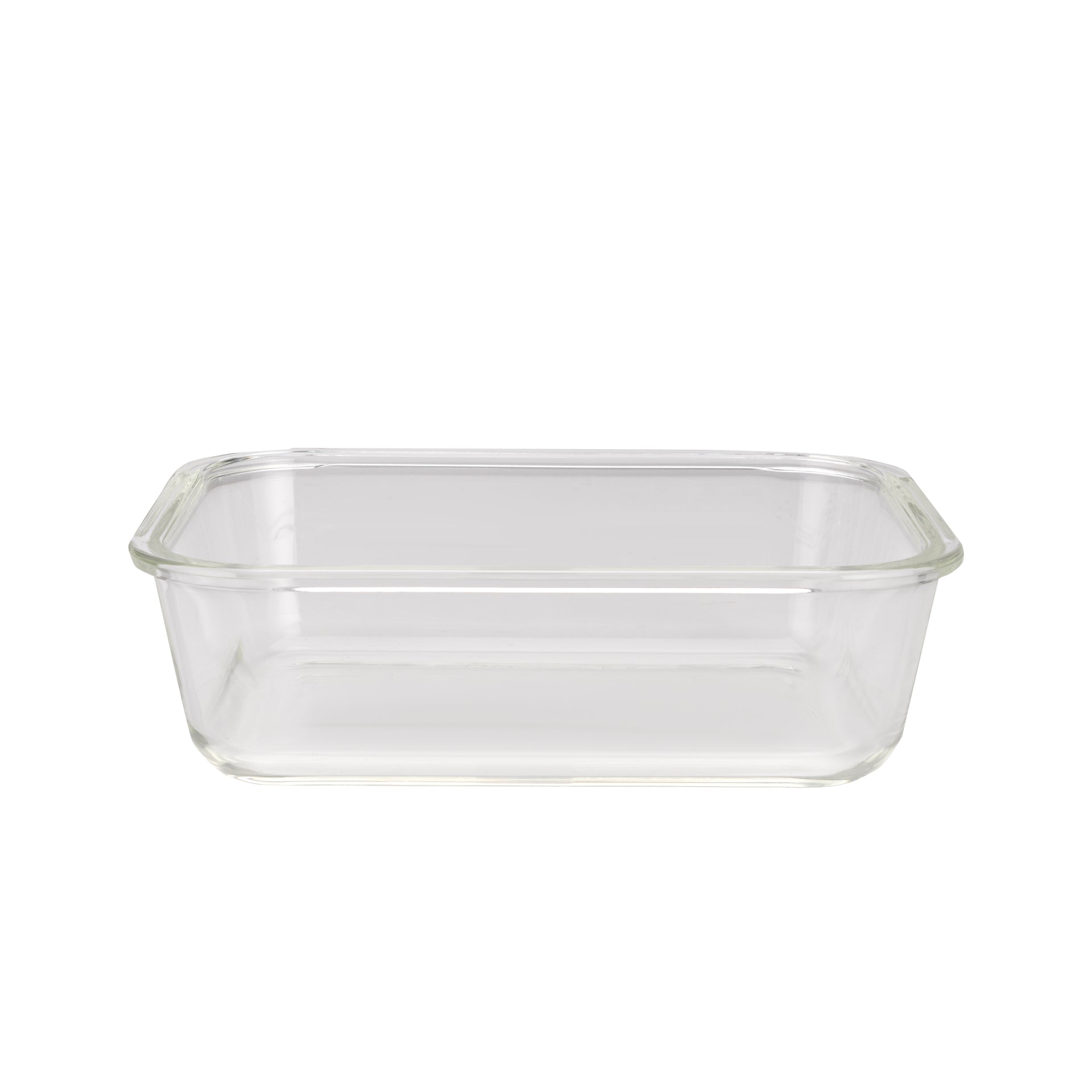 BRS Rectangle Glass Airtight Container Multicolour - Assorted Colour 370ml