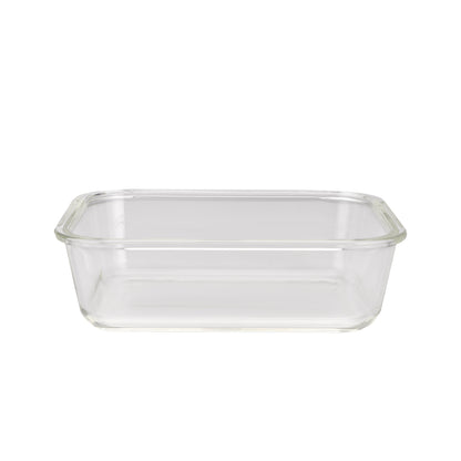 BRS Rectangle Glass Airtight Container Multicolour - Assorted Colour 370ml
