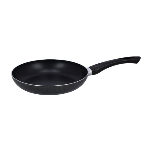 7-Piece Aluminium Marble Coated Cookware Set Black
