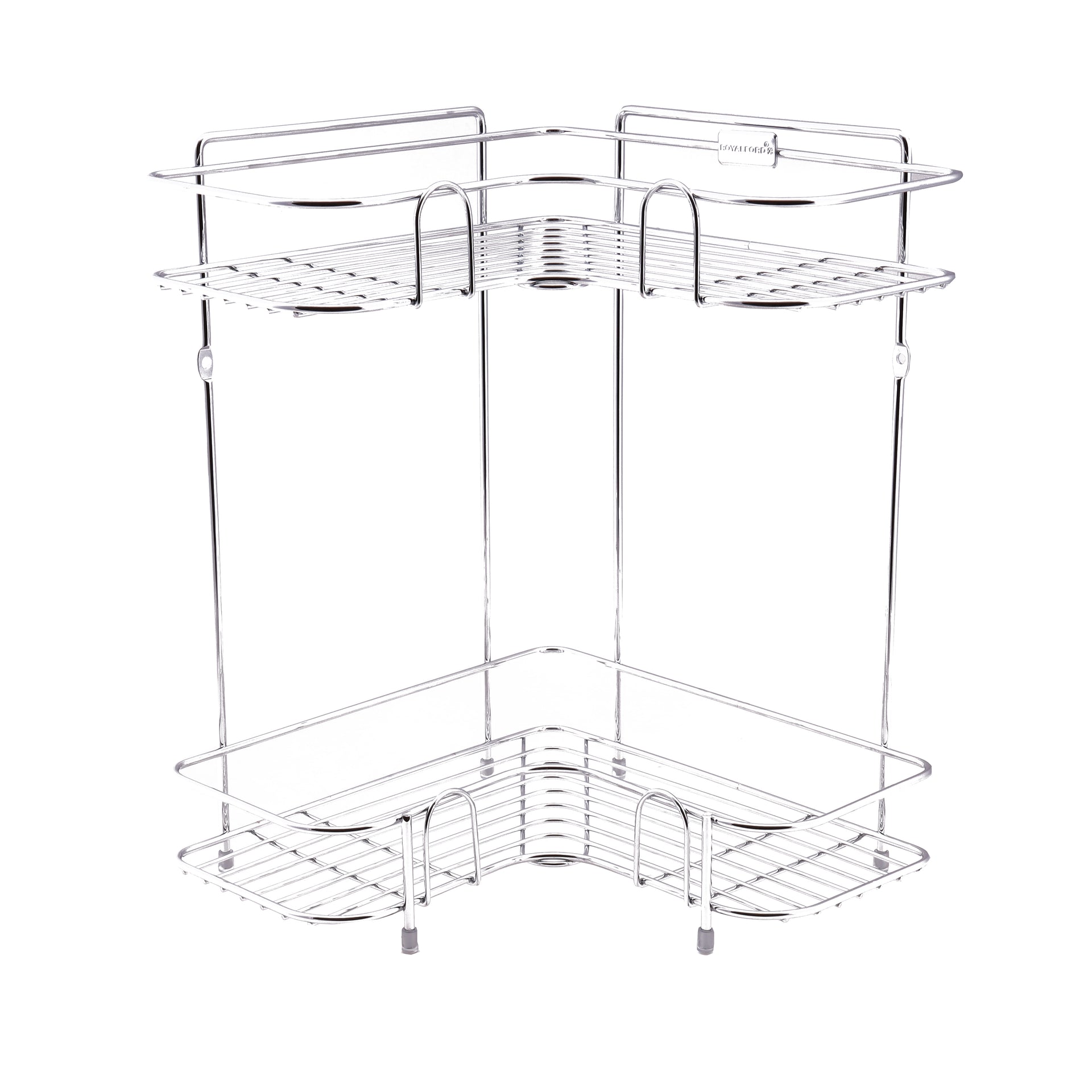 2L Corner Rack Made Of Durable Steel High Quality Chrome Plated