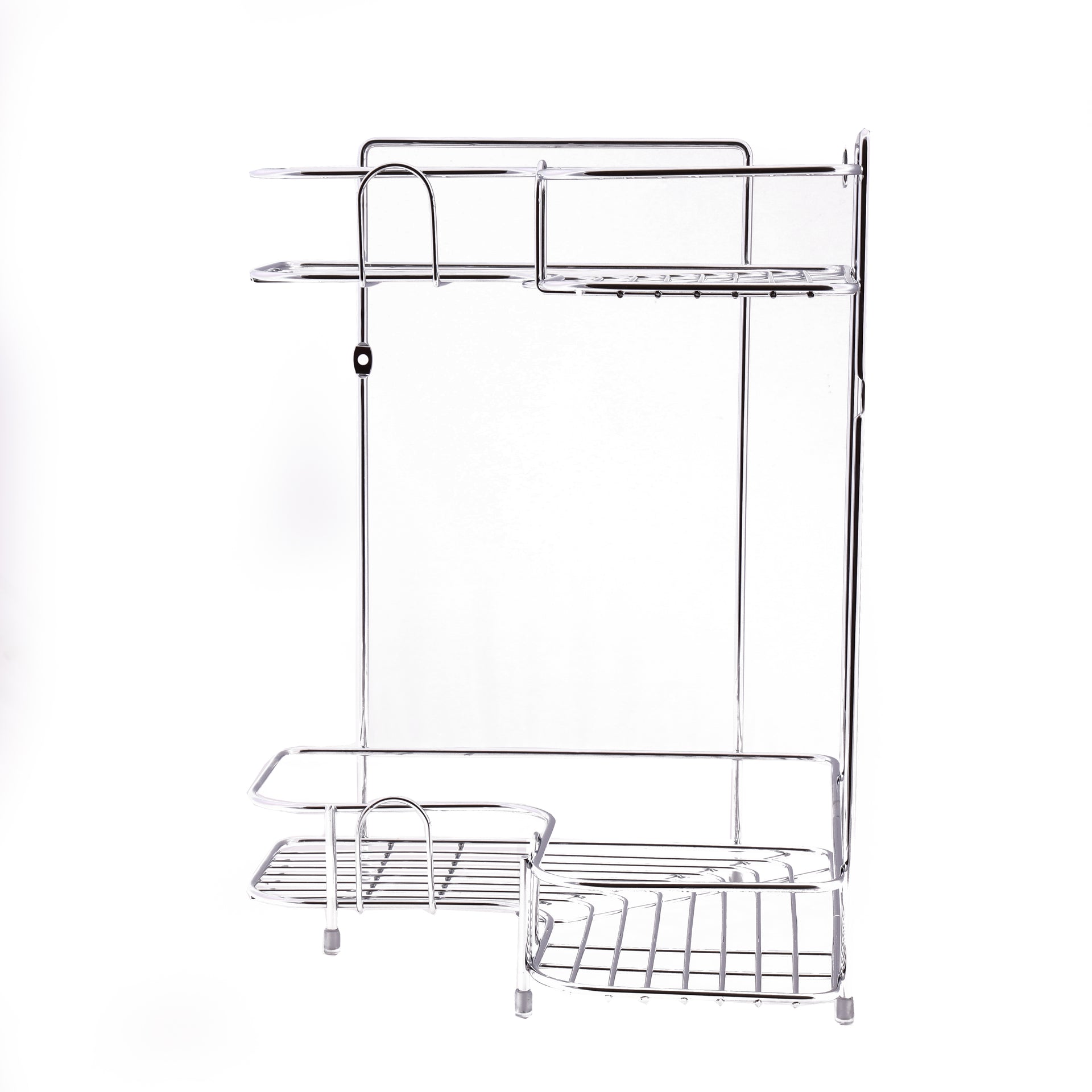 2L Corner Rack Made Of Durable Steel High Quality Chrome Plated