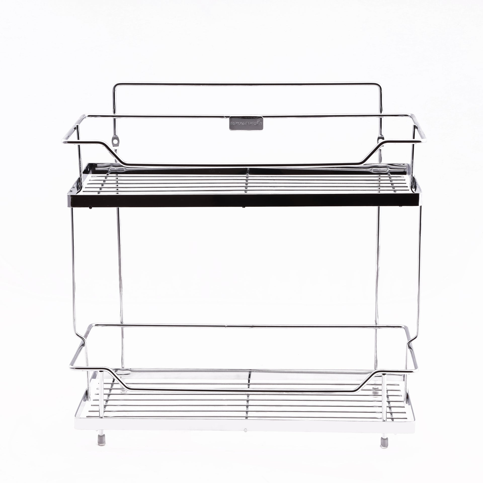 2 Layer Kitchen Rack Silver