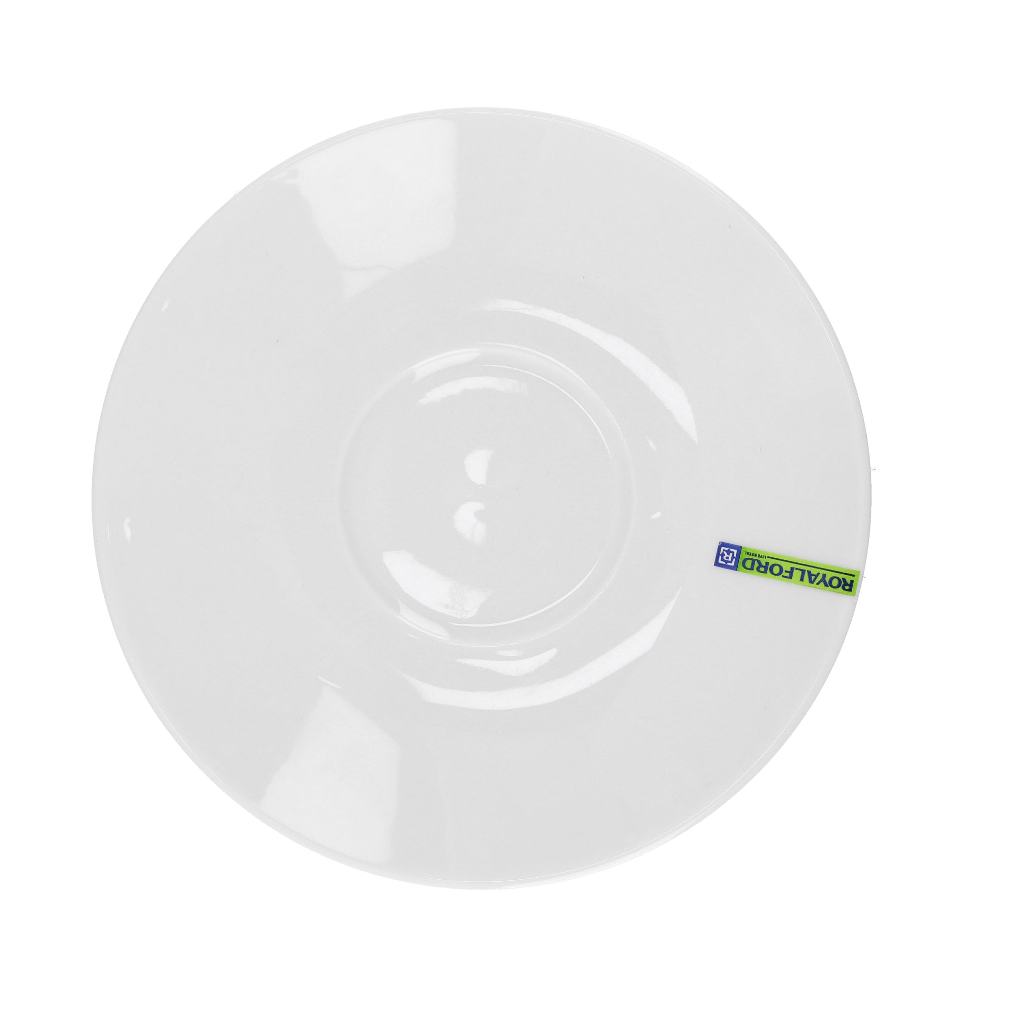 750Ml Magnesia Porcelain Cup And Saucer White 750ml