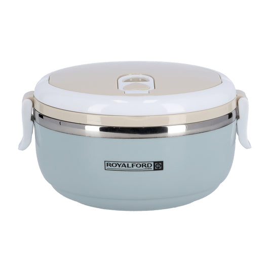 Single Layer Round Lunch Box Blue/Pink 700ml