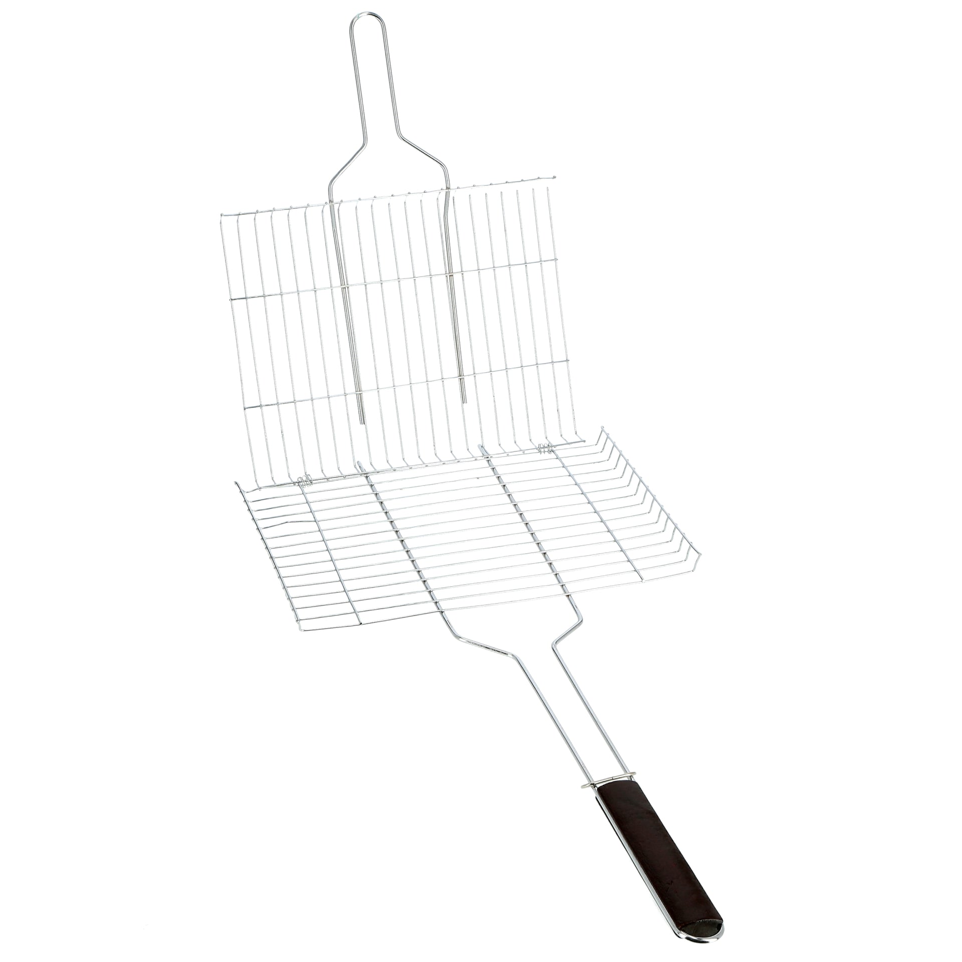 Steel BBQ Grill Black/Brown