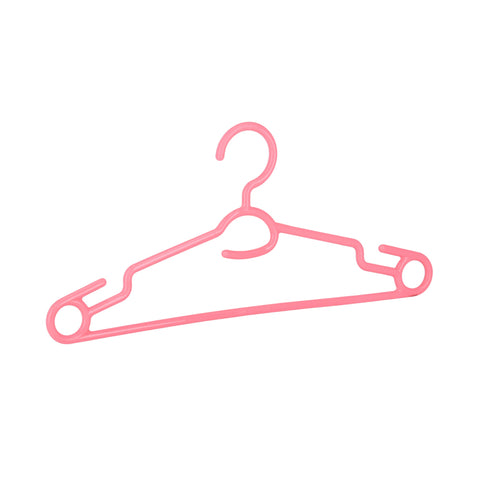 5-Piece Plastic Cloth Hanger Set Assorted
