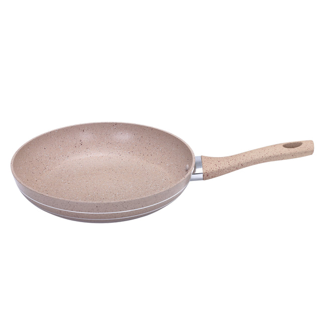 Granite Coated Smart Frypan Beige